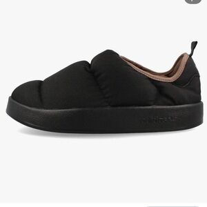 Adidas Puffylette Black Slip-On Sneakers